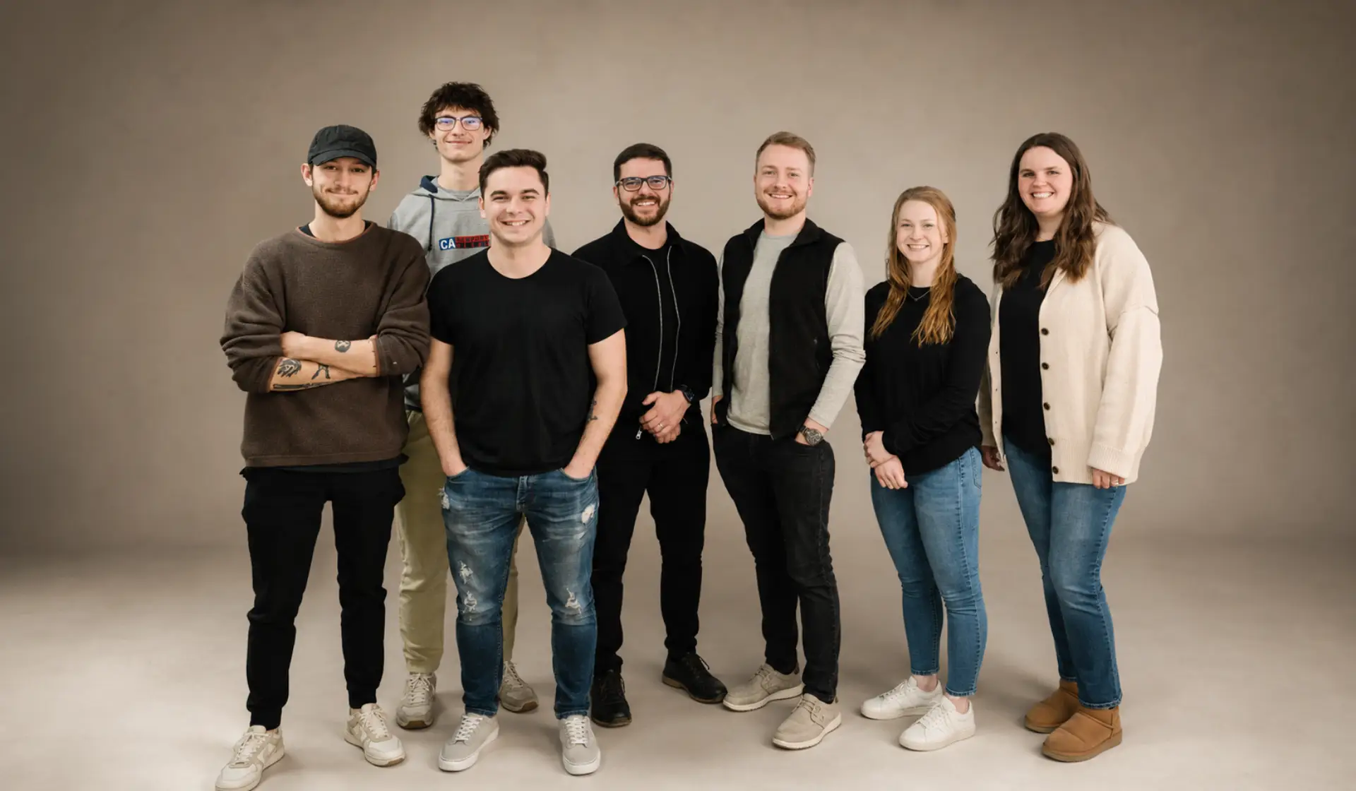 The Colab Studios team in Freeport, Illinois